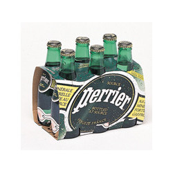 Agua Perrier con Gas 20cl Pack 6 Botellas Vidrio 6uds.