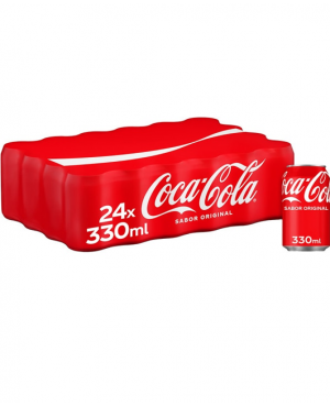 Coca Cola Lata 33 CL Pack 24
