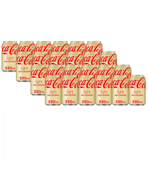 Coca Cola Lata Light sin Cafeína 33 cl Pack 24
