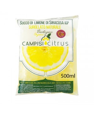 Zumo De Limón Bio Congelado 500ml Campisi Citrus