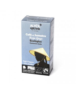 Càpsules Compostables Cafè Sumatra Bio 10x5gr Altenativa 3