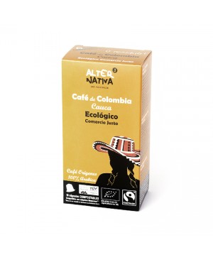 Cápsulas Compostables Café Colombia Bio 10x5gr Alternativa 3